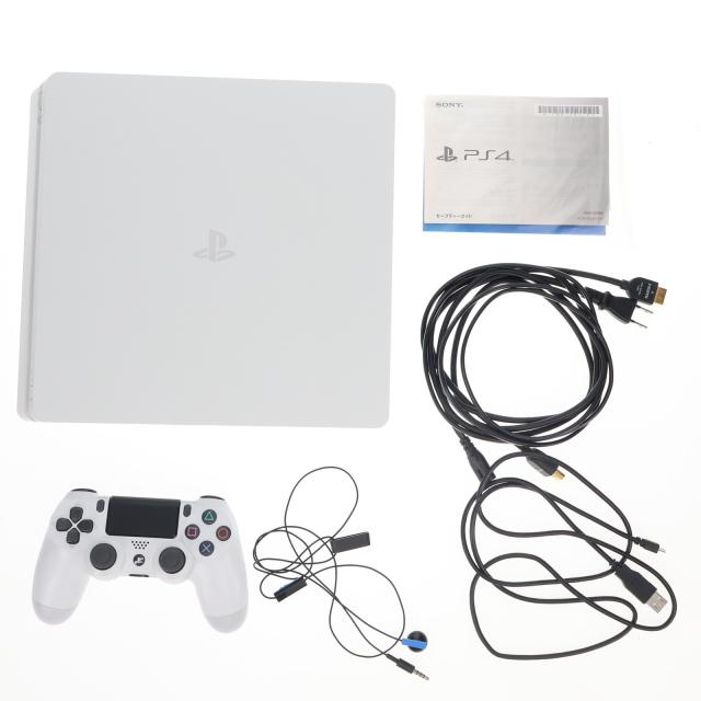 【入金確認後24時間以内に発送】PlayStation 4 グレイシャー・ホワイト 500GB (CUH-2100AB02) 1A0702-269ms/F4 PlayStation®4 グレイシャー・ホワイト 500GB CUH-110\u2026