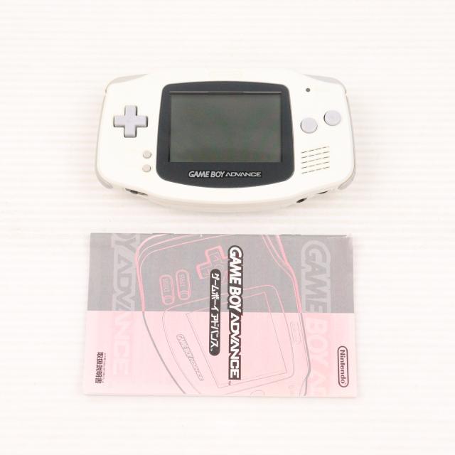 GAMEBOY ADVANCE ゲームボーイアドバンス本体ホワイト ゲームボーイアドバンス - ゲームボーイアドバンス(ホワイト