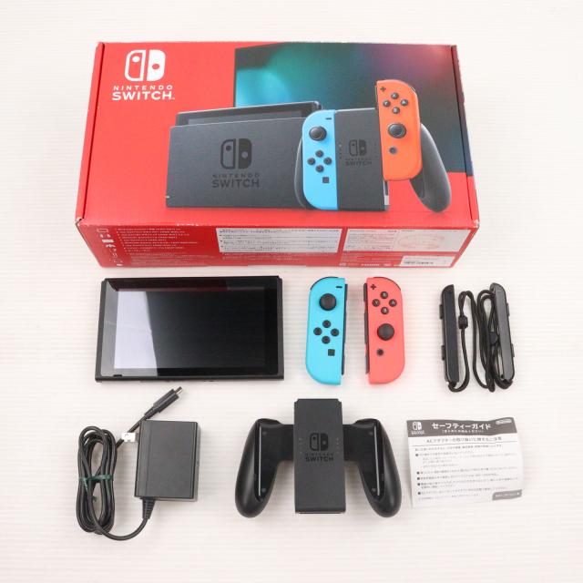 Nintendo Switch ニンテンドースイッチ本体 ネオン（中古即納