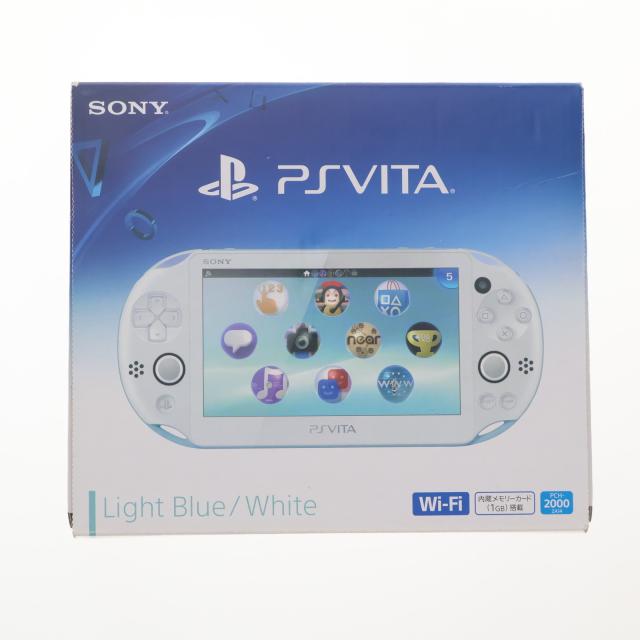 PSVITA本体 Wi-Fi ライトブルー ホワイト PlayStation Vita Wi-Fi