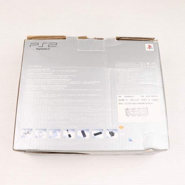 【中古即納】[PS2] (本体) プレイステーション2 PlayStation2 サテン・シルバー SCE(SCPH-75000 SSS)(20051123)_7