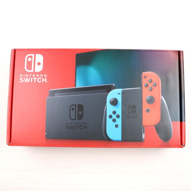Nintendo Switch 本体 ネオン色 中古 UD2319 中古 旧型Nintendo Switch
