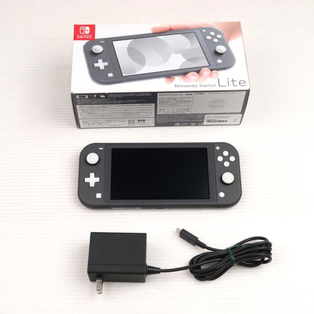 【中古・箱付き】Switch Lite スイッチライト グレー 本体 任天堂 中古Nintendo Switch LITE グレー 中古・箱付き】Switch Lite スイッチ