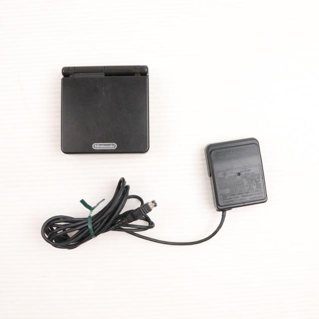 【中古即納】[GBA] (本体) GAMEBOY ADVANCE SP(ゲームボーイアドバンスSP) オニキスブラック 任天堂(AGS-S-ZKA)(20030214)