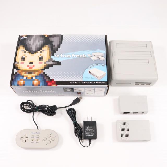 レトロ 本体 コントローラーアダプター ギアコンバーターセット 中古