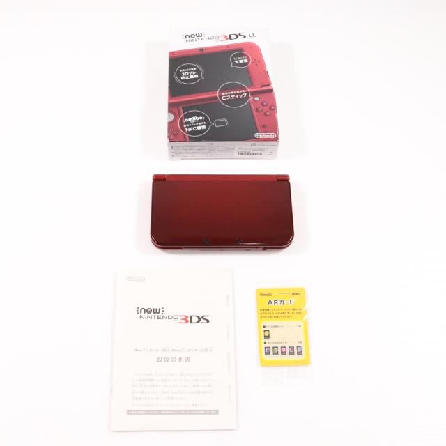 Newニンテンドー3DS LL メタリックレッド