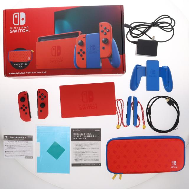 Nintendo Switch 赤/青 Joy-Con キャリングケース付き Amazon.co.jp