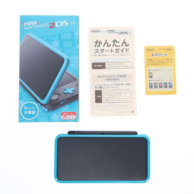 新品☆Newニンテンドー2DSLL 本体 ブラック×ターコイズ New 新品☆Newニンテンドー2DSLL 本体 ブラック×ターコイズ New