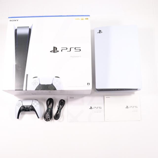 Sony PlayStation5 CFI-1200A01 ディスクドライブ搭載 SONY PlayStation5 CFI-1200A01 main unit with disk drive Japan Import