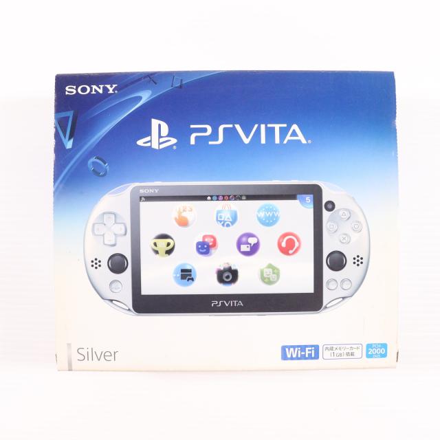 PlayStation Vita Wi-Fiモデル PS Vita Wi-Fiモデル シルバー PCH-2000ZA25 PlayStation Vita PS