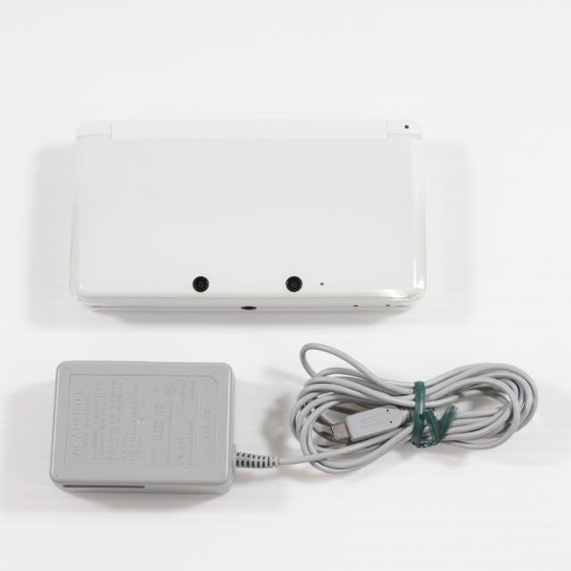 中古即納】[3DS] (本体) ニンテンドー3DS アイスホワイト 任天堂