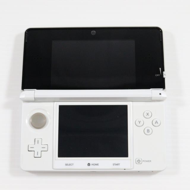 中古即納】[3DS] (本体) ニンテンドー3DS アイスホワイト 任天堂