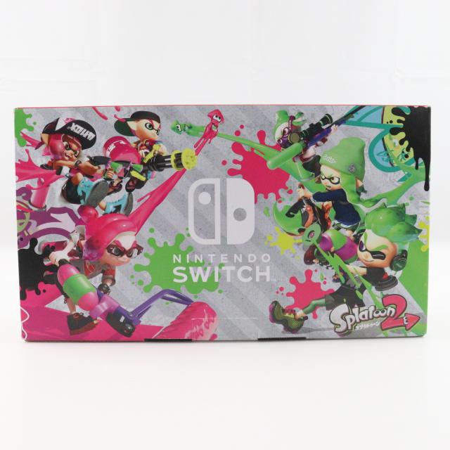 【中古即納】[Switch] (本体) Nintendo Switch(ニンテンドースイッチ) スプラトゥーン2セット 任天堂(HAC-S-KACEK)(20180713)_6