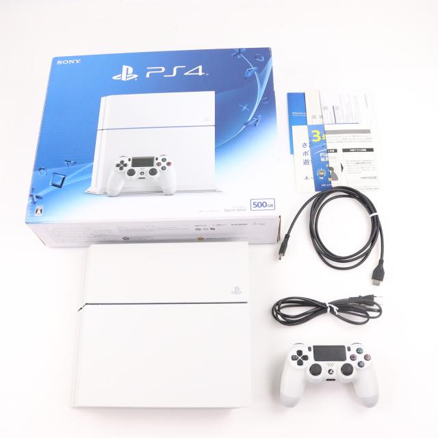 PlayStation 4ホワイト CUH-1200AB02 SIE プレイステーション4 HDD 500GB グレイシャー・ホワイト CUH