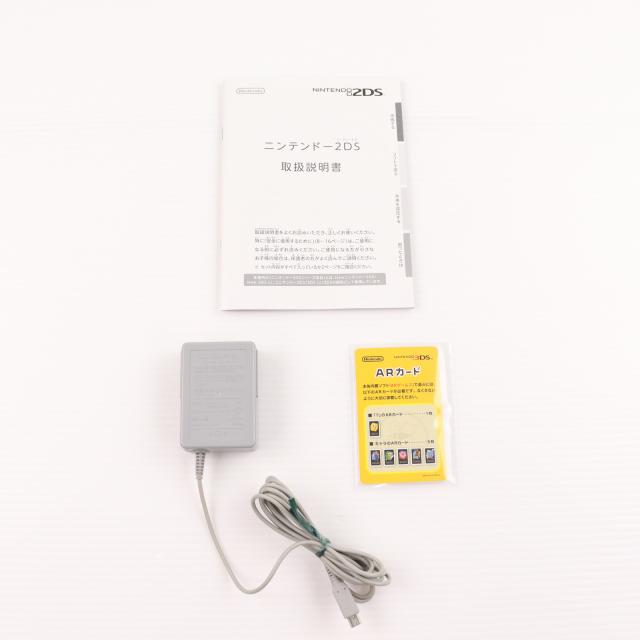 ニンテンドー2DS　クリアブラック 取説・充電コード・ARカードあり ニンテンドー2DS クリアブラック 取説・充電コード・ARカードあり
