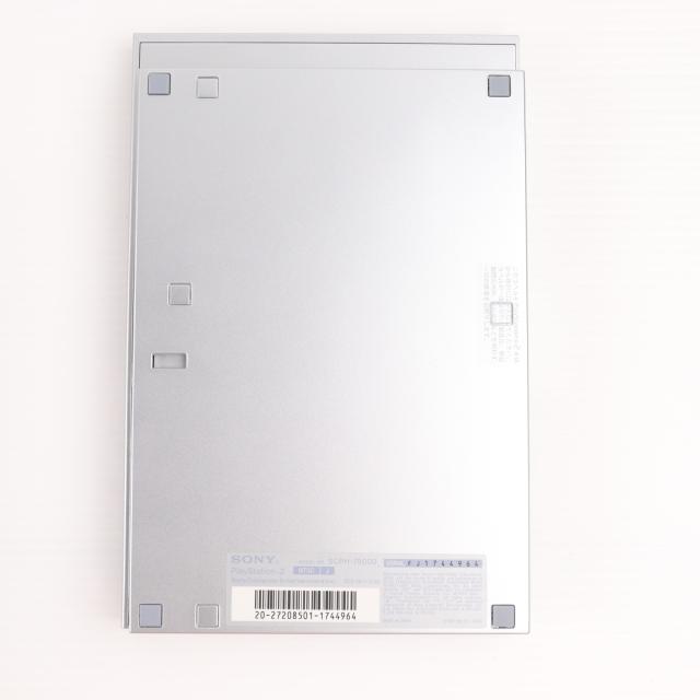【中古即納】[PS2] (本体) PlayStation 2(プレイステーション2) サテン・シルバー SCE(SCPH-75000 SSS)(20051123)_2