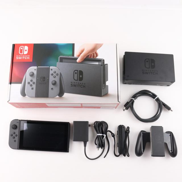 Nintendo Switch ニンテンドースイッチ 本体 新品 グレー 新型 最安値