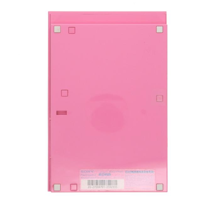 ピンクのPlayStation 2 本体とコントローラー 新しいピンクのDualShock