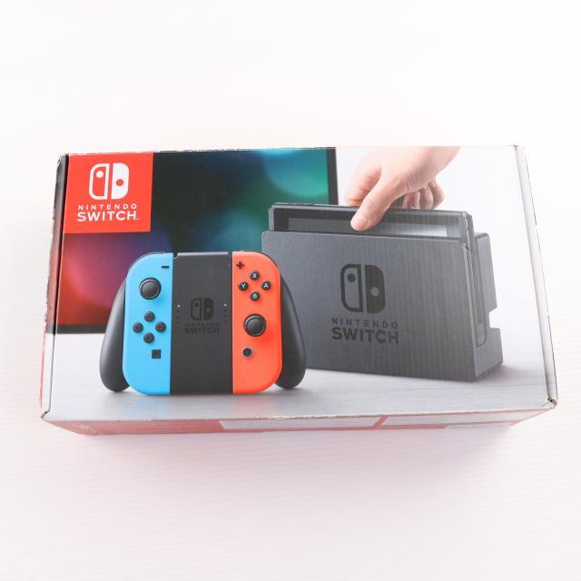 おまけ付中古 Nintendo Switch本体 ネオンブルー/ネオンレッド Nintendo Switch ネオンブルー/ネオンレッド 本体 (NEW