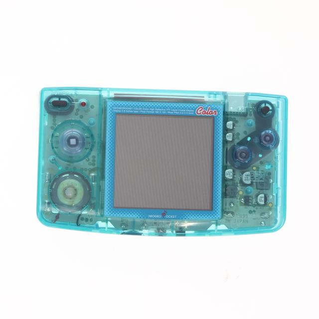 ネオジオポケットカラー クリスタル 本体&ソフト付き ネオジオポケット