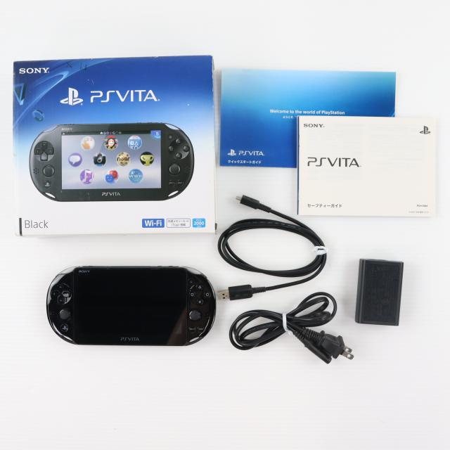 SONY PlayStationVITA PCH-2000 3点セット PSVita pch-2000 本体 3点セット