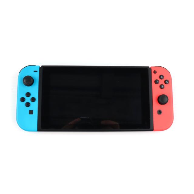 【中古即納】[Switch] (本体) Nintendo Switch(ニンテンドースイッチ) Joy-Con(L) ネオンブルー/R ネオンレッド 任天堂(HAD-S-KABAH)(20190830)