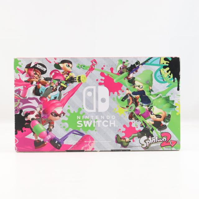 【中古即納】[Switch] (本体) Nintendo Switch(ニンテンドースイッチ) スプラトゥーン2セット 任天堂(HAC-S-KACEK)(20180713)_5