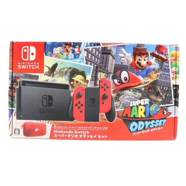 【中古即納】[Switch] (本体)(保護フィルム無し) Nintendo Switch(ニンテンドースイッチ) スーパーマリオ オデッセイセット 任天堂(HAC-S-KADEE)(20171027)_4