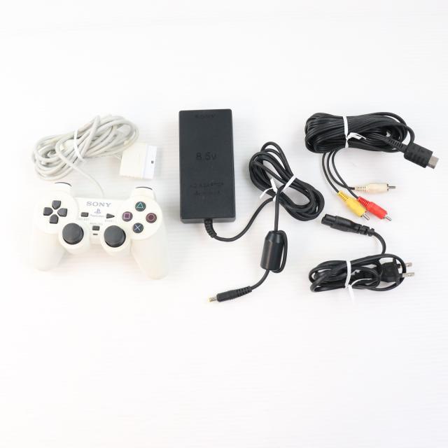 【中古即納】[PS2] (本体) プレイステーション2 PlayStation2 セラミック・ホワイト SCE(SCPH-77000CW)(20060915)_2