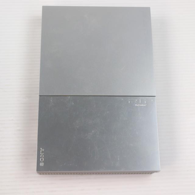 【中古即納】[PS2] (本体) PlayStation 2(プレイステーション2) サテン・シルバー SCE(SCPH-90000SS)(20071122)_1