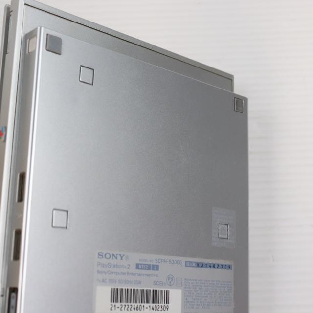 【中古即納】[PS2] (本体) PlayStation 2(プレイステーション2) サテン・シルバー SCE(SCPH-90000SS)(20071122)_6