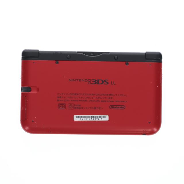 【中古即納】[3DS] (本体) ニンテンドー3DS LL レッド×ブラック 任天堂(SPR-S-RKAA)(20120728)_2