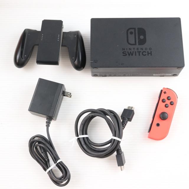 【中古即納】[Switch] (本体) Nintendo Switch(ニンテンドースイッチ) Joy-Con(L) ネオンブルー/(R) ネオンレッド 任天堂(HAD-S-KABAA)(20190830)_4