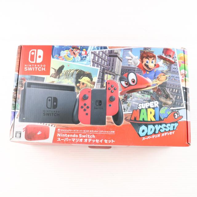 【中古即納】[Switch] (本体) Nintendo Switch(ニンテンドースイッチ) スーパーマリオ オデッセイセット 任天堂(HAC-S-KADEE)(20171027)_4