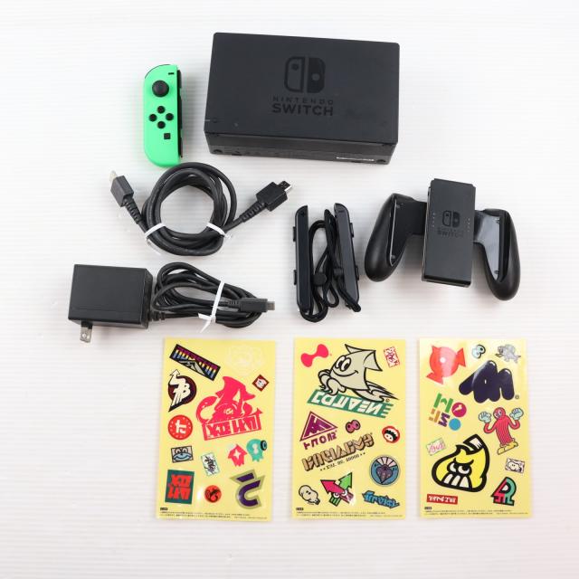 【中古即納】[Switch] (本体) Nintendo Switch(ニンテンドースイッチ) スプラトゥーン2セット 任天堂(HAC-S-KACEK)(20180713)_3