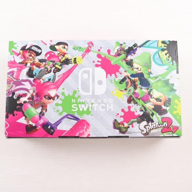 【中古即納】[Switch] (本体) Nintendo Switch(ニンテンドースイッチ) スプラトゥーン2セット 任天堂(HAC-S-KACEK)(20180713)_5