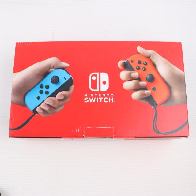 【中古即納】[Switch] (本体) Nintendo Switch(ニンテンドースイッチ) Joy-Con(L) ネオンブルー/(R) ネオンレッド 任天堂(HAD-S-KABAA)(20190830)_5
