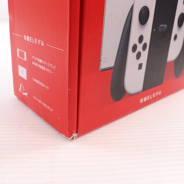 【中古即納】[Switch] (本体)(未使用) Nintendo Switch(有機ELモデル) ニンテンドースイッチ Joy-Con(L)/R ホワイト 任天堂(HEG-S-KAAAA)(20211008)_3