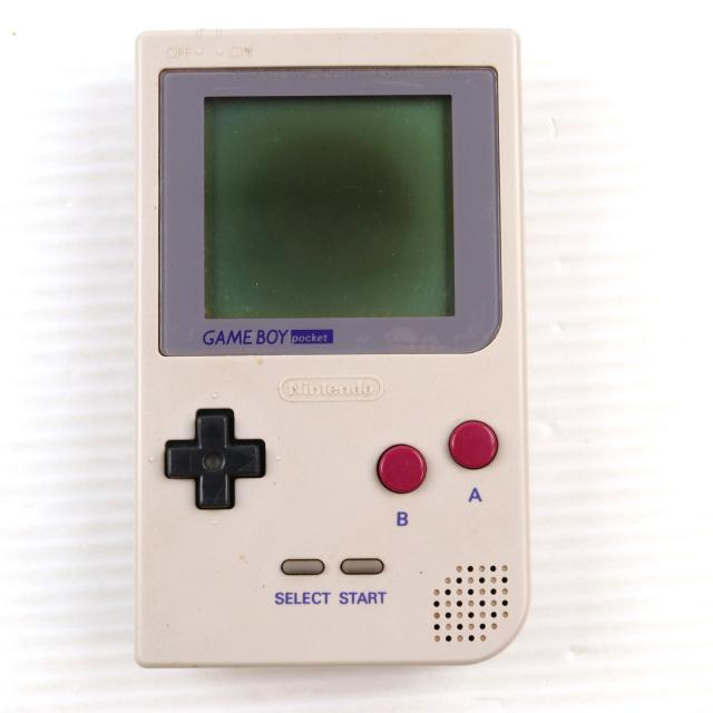 【中古即納】[GB] (本体) GAMEBOY pocket(ゲームボーイポケット) グレー 任天堂(MGB-001)(19960721)