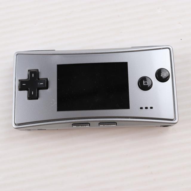 中古即納】[GBA] (本体) GAMEBOY micro(ゲームボーイミクロ) シルバー
