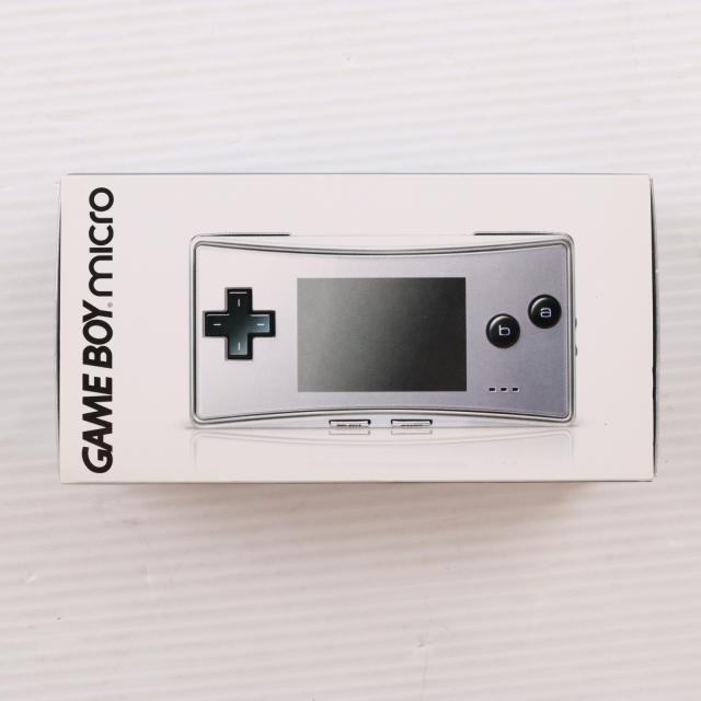 中古即納】[GBA] (本体) GAMEBOY micro(ゲームボーイミクロ) シルバー