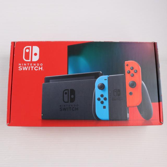 【中古即納】[Switch] (本体) Nintendo Switch(ニンテンドースイッチ) Joy-Con(L) ネオンブルー/R ネオンレッド 任天堂(HAD-S-KABAH)(20190830)_4
