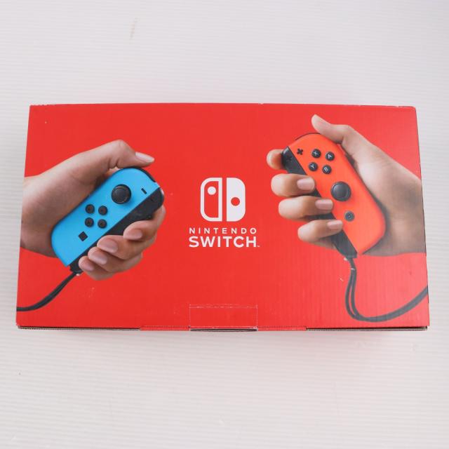 【中古即納】[Switch] (本体) Nintendo Switch(ニンテンドースイッチ) Joy-Con(L) ネオンブルー/R ネオンレッド 任天堂(HAD-S-KABAH)(20190830)_5