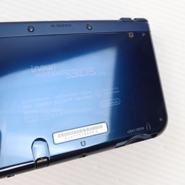 【中古即納】[3DS] (本体) Newニンテンドー3DS LL メタリックブルー 任天堂(RED-S-BAAA)(20141011)_2