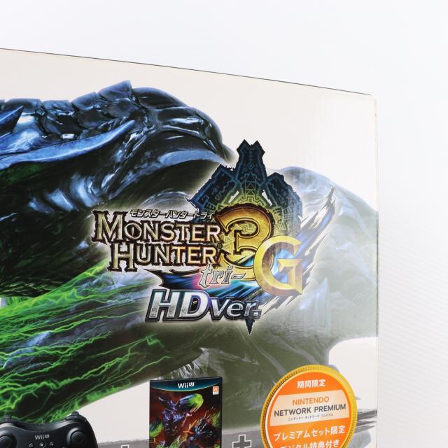 Wii U プレミアムセット モンスターハンター3 (トライ)G HD Ver. ☆1円