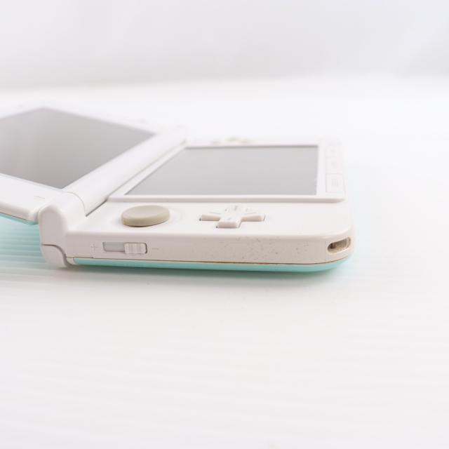 中古即納】[3DS] (本体) ニンテンドー3DS LL ミント×ホワイト 任天堂