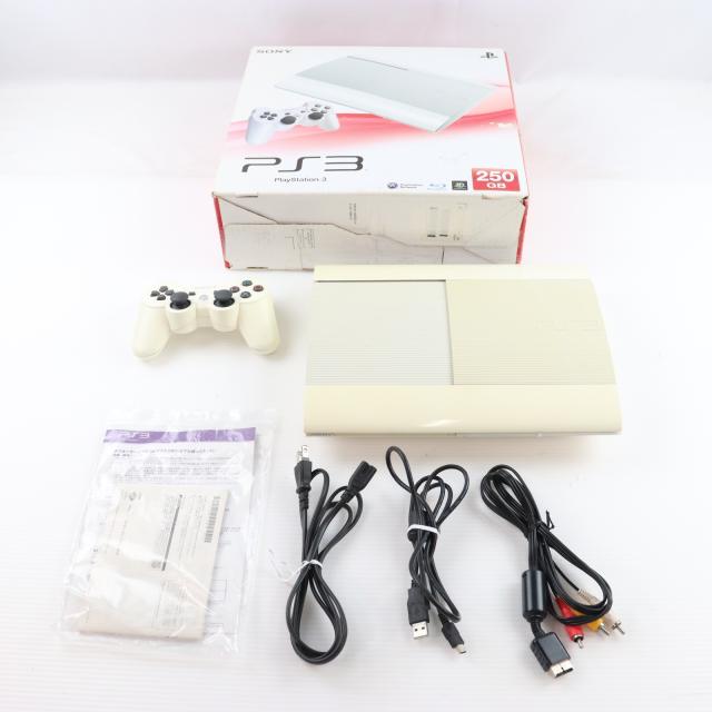 【中古即納】[PS3] (本体) PlayStation 3(プレイステーション3) クラシック・ホワイト HDD250GB SCE(CECH-4000B LW)(20121122) 9,464円