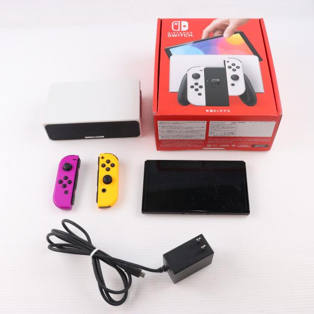 み*人様 Nintendo Switch 有機ELモデル 本体 ブラック 中古 中古即納