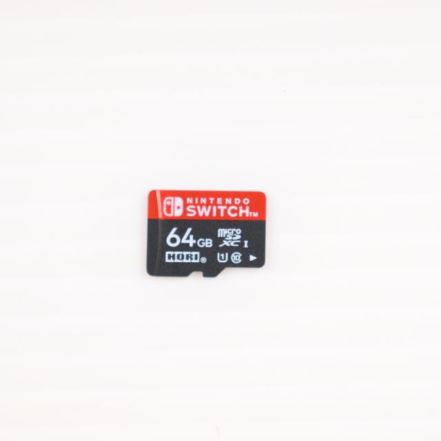 【中古即納】[ACC][Switch] マイクロSDカード 64GB for Nintendo Switch(ニンテンドースイッチ) HORI (NSW-046)(20170401)