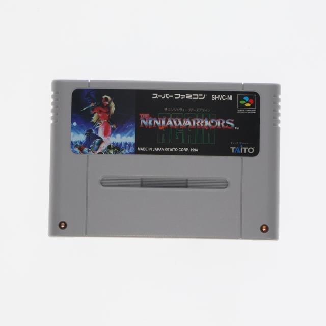 SFC スーパーファミコンソフト ザ・ニンジャウォーリアーズアゲイン動作済
